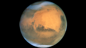 An image of the planet Mars